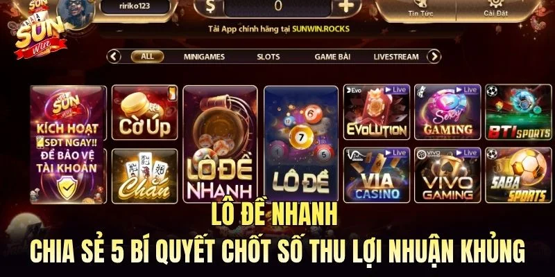 Lô Đề Nhanh