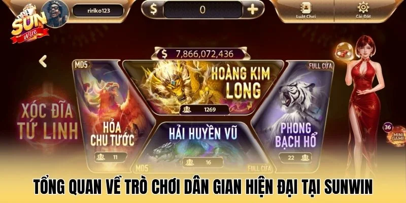 Tổng quan về trò chơi dân gian hiện đại tại SUNWIN